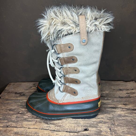 Sorel Boots Joan Of Arctic 12" Tall Winter Snow Duck Waterproof Womens 8180 - Picture 2 of 11